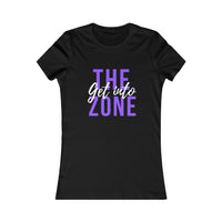 Get Into The Zone: Women’s T-Shirt (white)