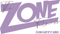 The Zone Fitness $100 Gift Card